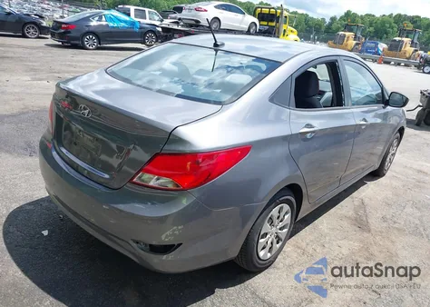 2015 Hyundai Accent Gls z USA, uszkodzony, nr VIN KMHCT4AE6FU904003